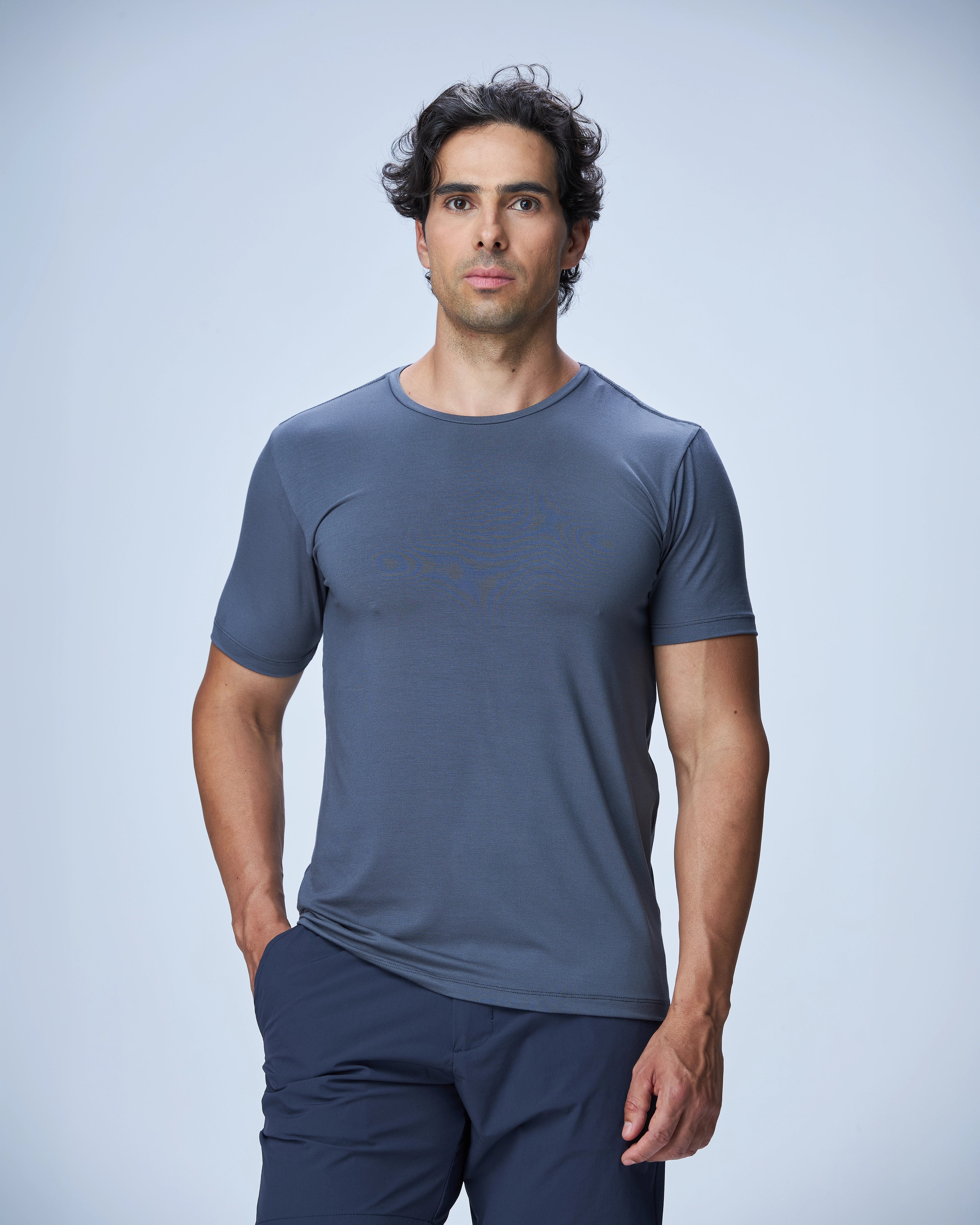 CAMISETA HIBRIDY MODAL HAUTIER Cinza Grafite
