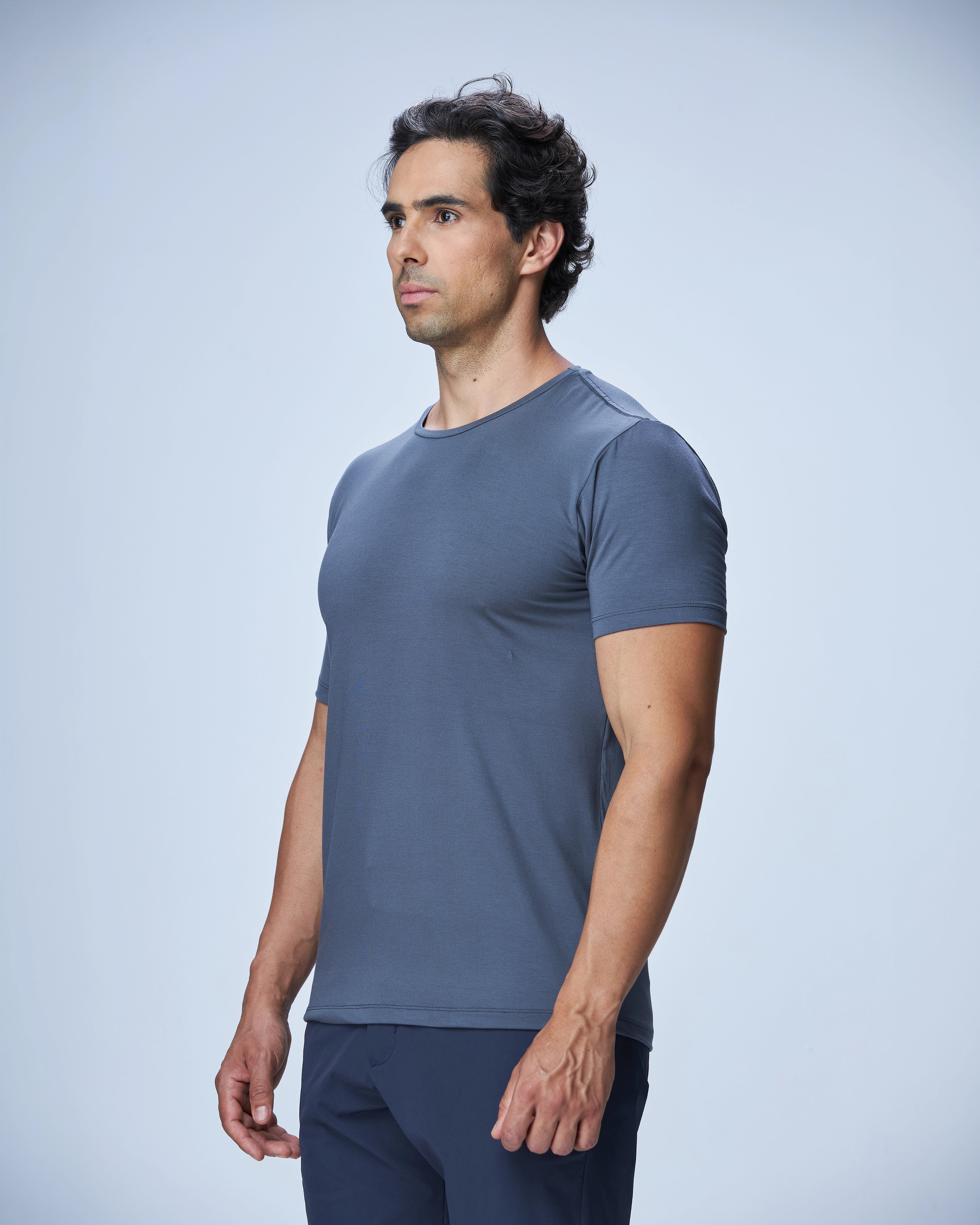 CAMISETA HIBRIDY MODAL HAUTIER Cinza Grafite