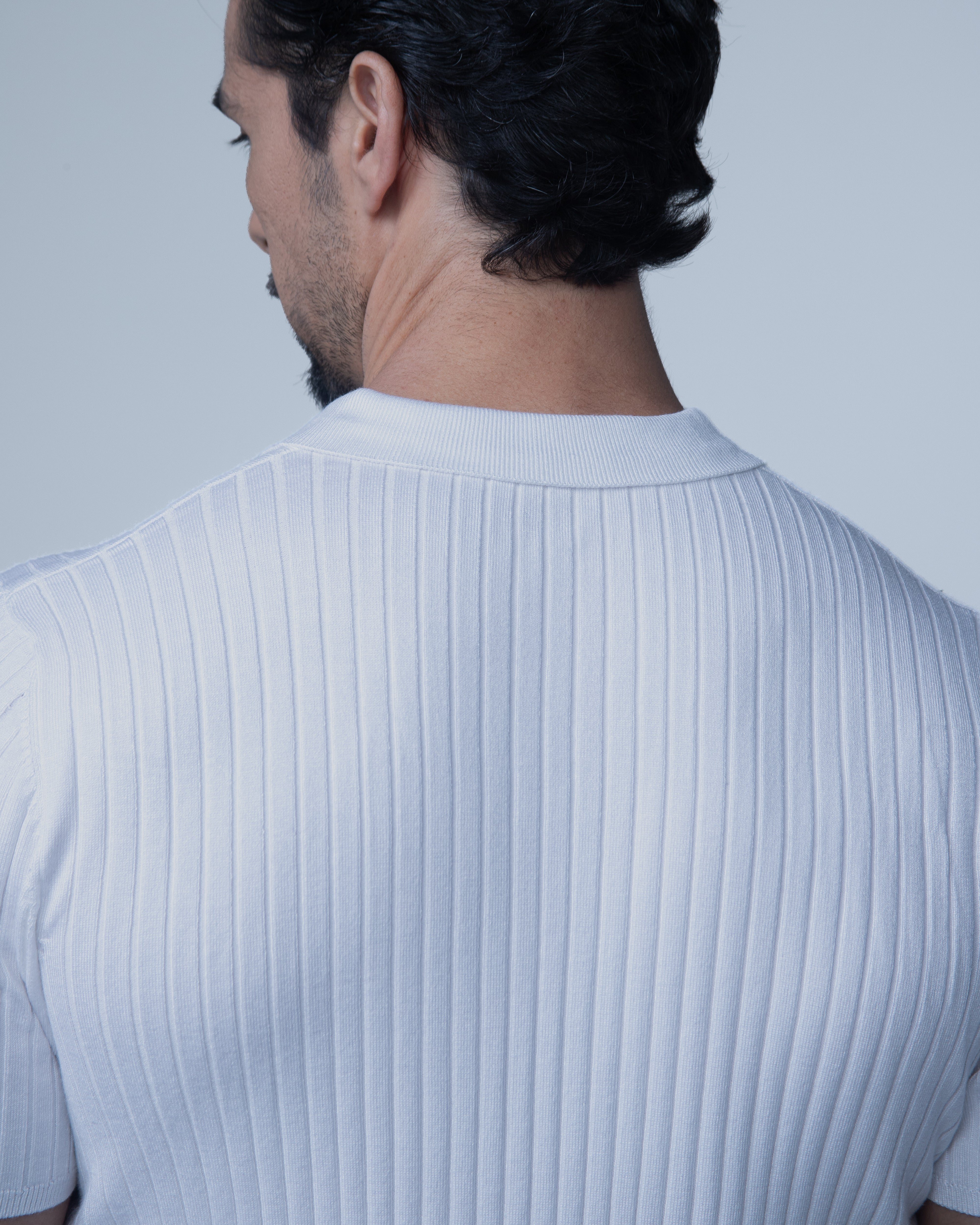 Polo Italiana Tricot Hautier - Branca