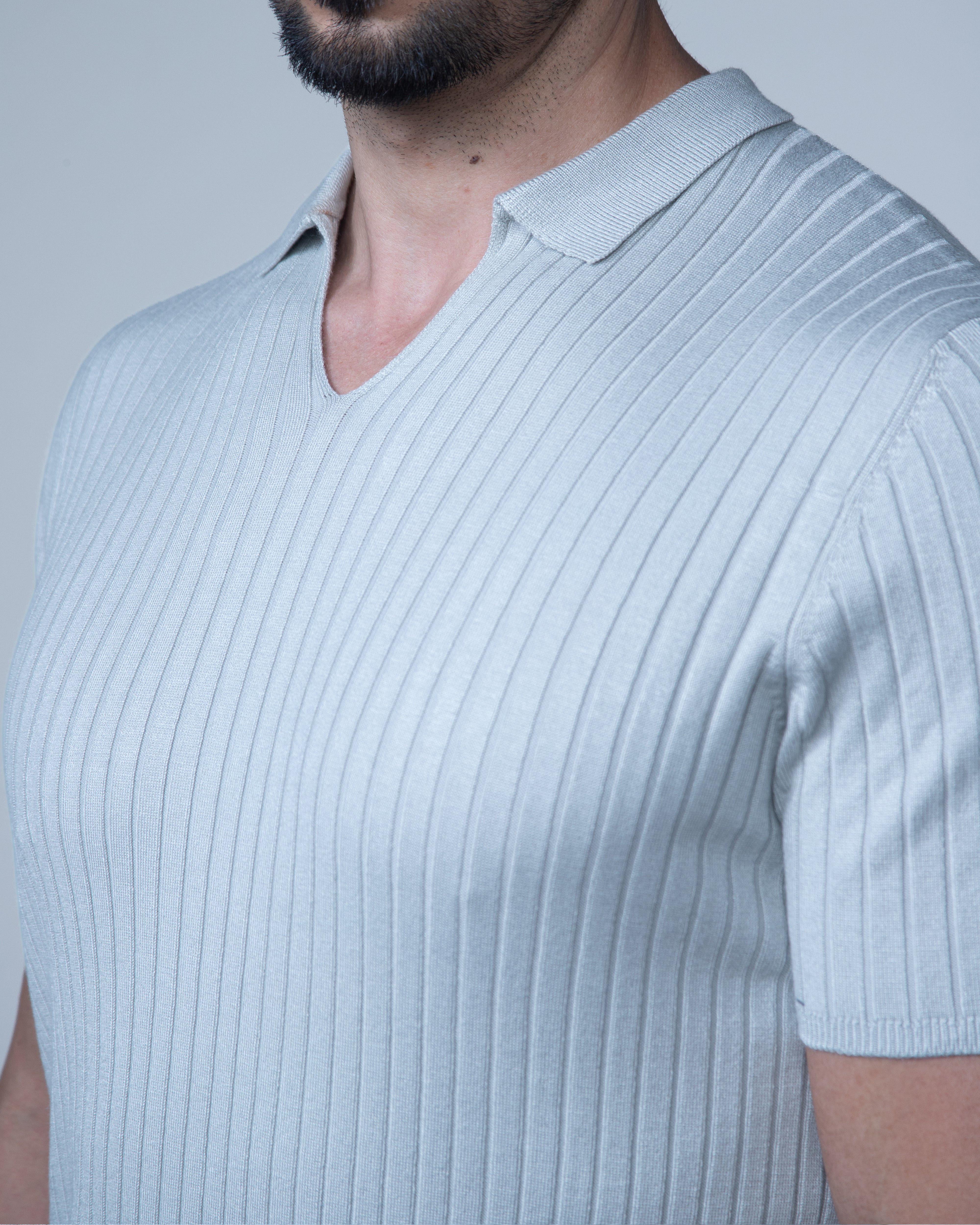 Polo Italiana Tricot Hautier - Cinza