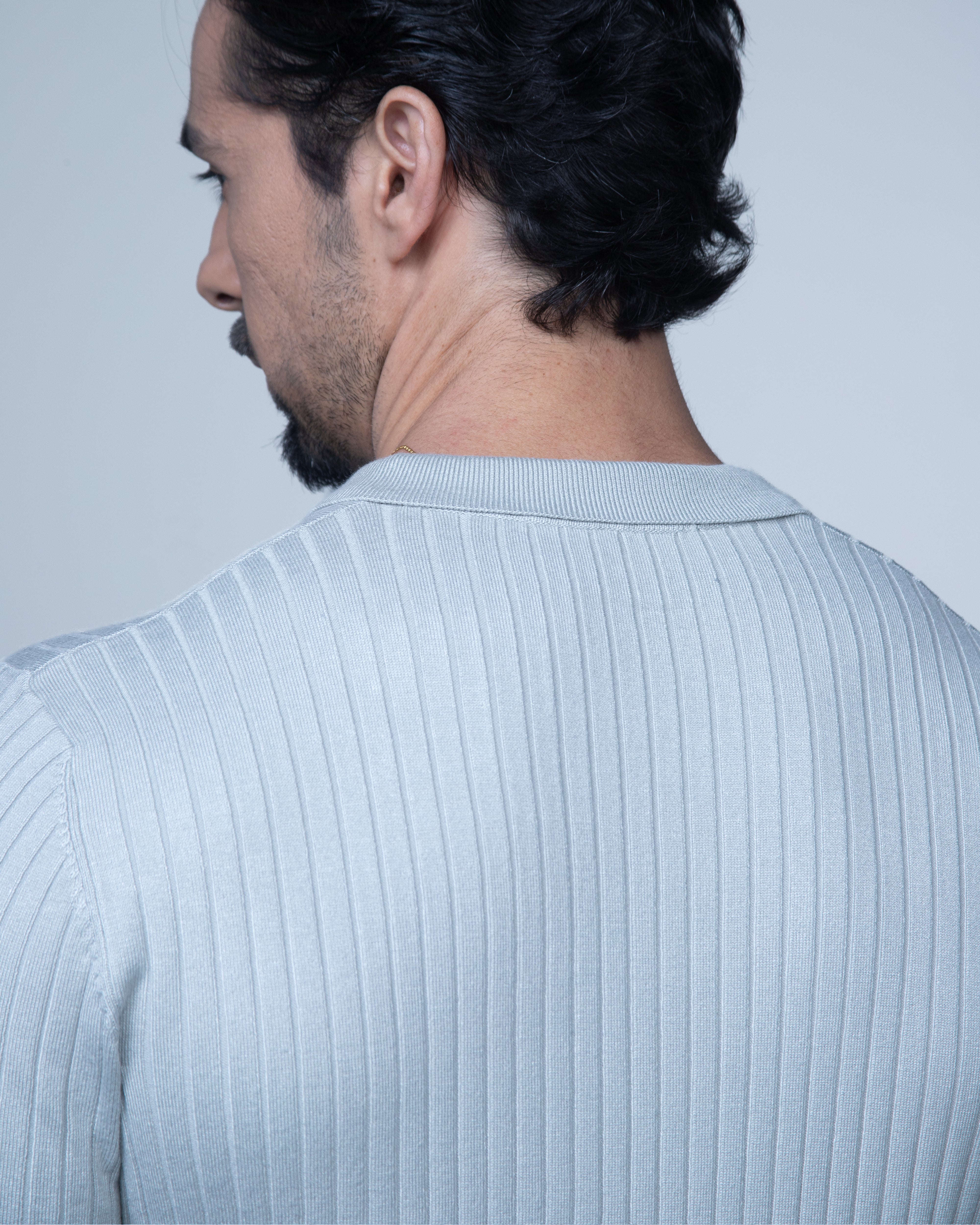 Polo Italiana Tricot Hautier - Cinza